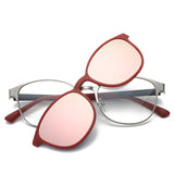 Sunglasses with Clip Women Men